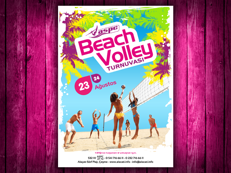 Beachvolley Event Poster