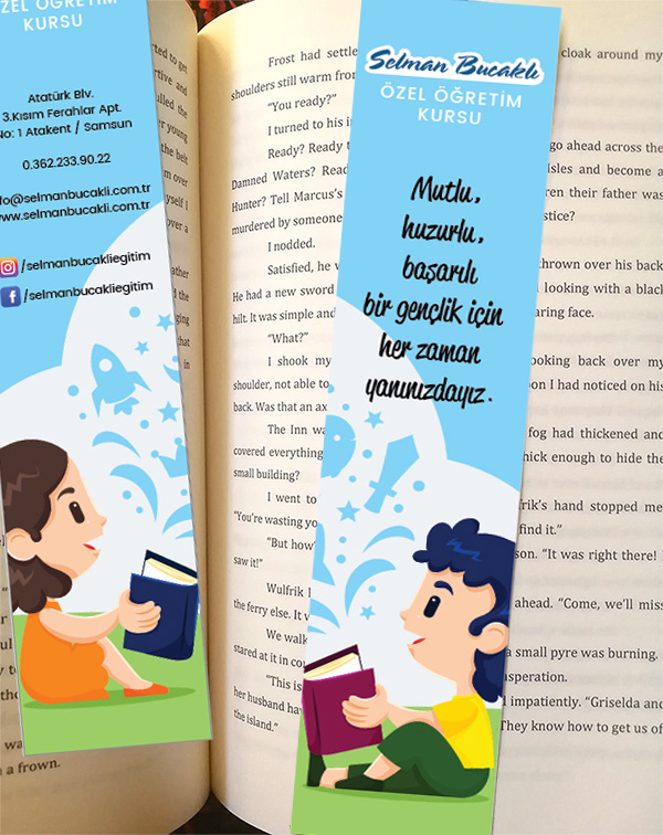 Bookmark Design for a School
